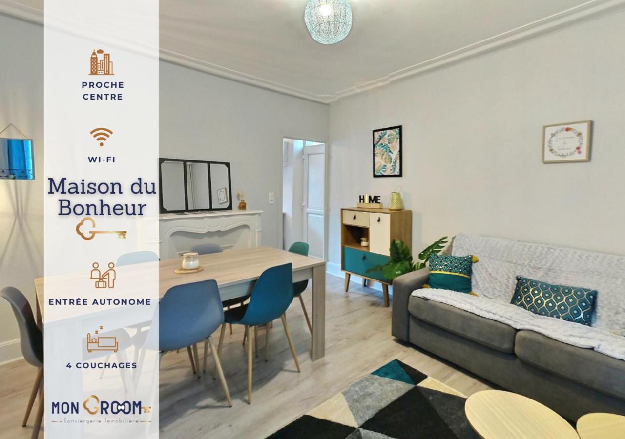 La Maison Du Bonheur - Maison De Ville Au Calme Et Proche Du Centre Et Commerces - Mon Groom 特鲁瓦 外观 照片